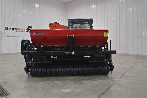 skid steer planter|Landscape Seeder .